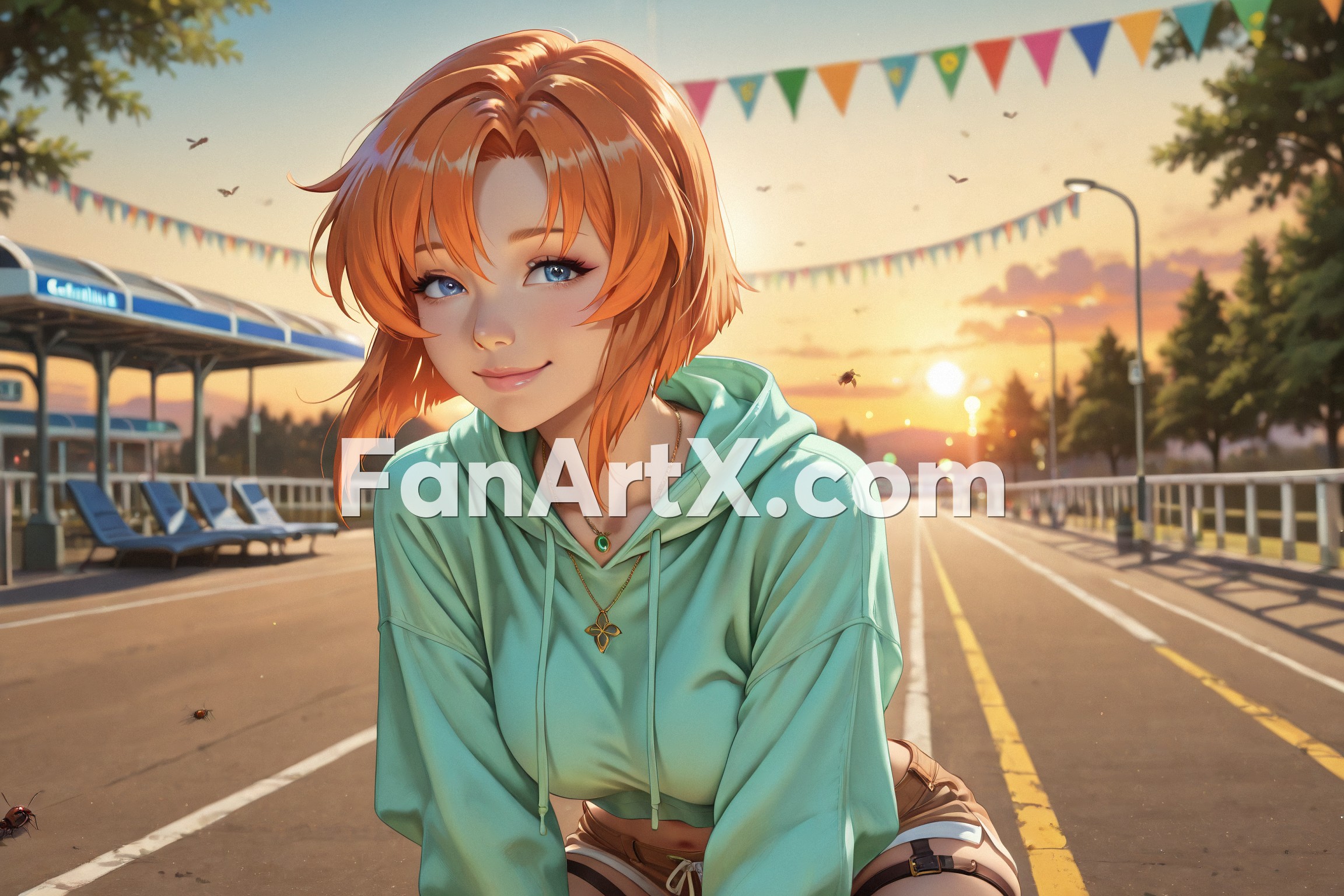 Rena Ryuugu Fanart - Rena When They Cry character 3919249
